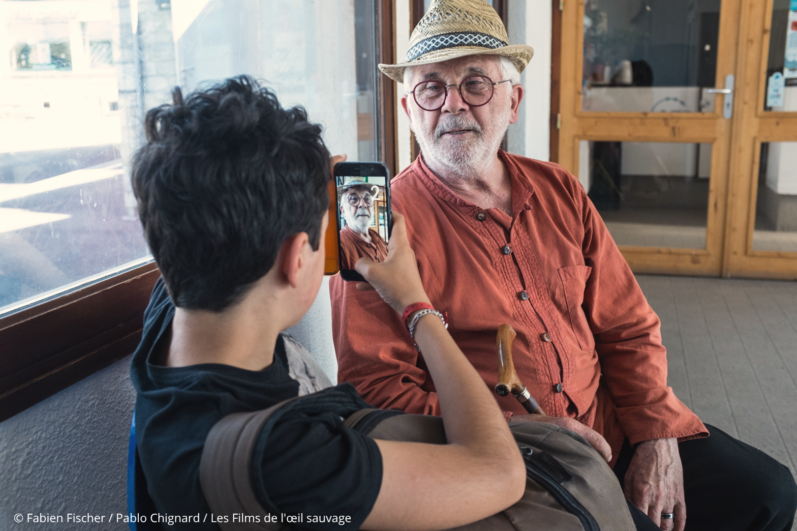 Sur la tête des oiseaux